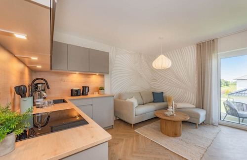 Ueckeritz Apartamento | High-quality vacation home "Domizil zum Lerchengrund 05" in Ückeritz with balcony and