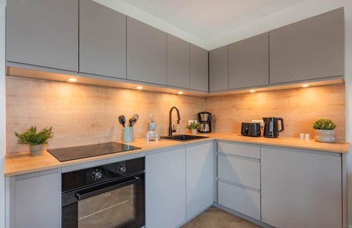 Ueckeritz Apartamento | High-quality vacation home "Domizil zum Lerchengrund 05" in Ückeritz with balcony and