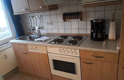 Stolpe b. Anklam Apartamento | LHH A04 - Comfortable country house on the lagoon in Stolpe with balcony and garden view