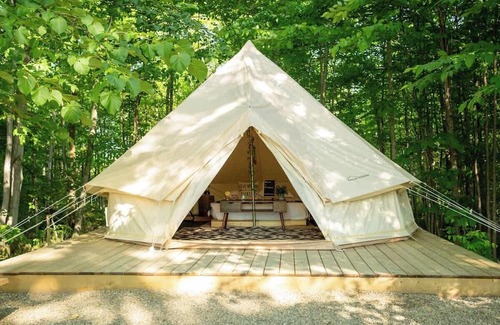 Miller Lake Casa | "The Explorer" Glamping Tent near Tobermory