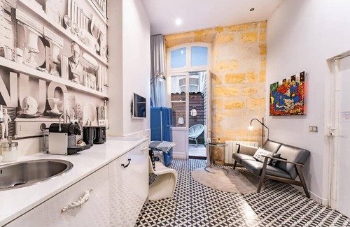 Hotel de Ville - Quinconces Apartamento | Estudio de arquitecto para 2 personas en el corazón de la ciudad