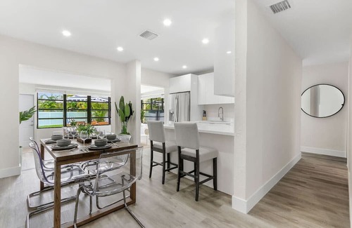 North Miami Casa | Charming 4BR Oasis with Saltwater Pool & Parking