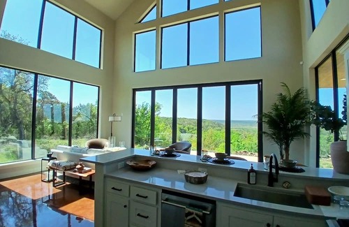 Gordon Casa | Luxury Ranch House on bluff at Palo Pinto Texas ranch