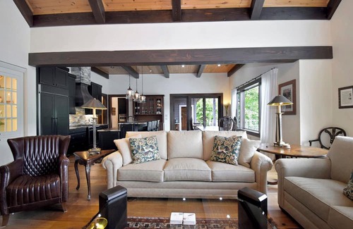 Blowing Rock Casa | Lake House 101 | Fireplace, Restaurant, Pool, Spa