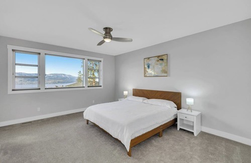 Southwest Mission Casa | Lakeview mountainside retreat with 3 bedrooms, WiFi in heavenly Kelowna