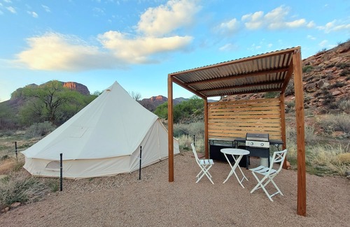 Gateway Alquiler De RV | Canyon Tent at Gateway Glamping, Western Colorado