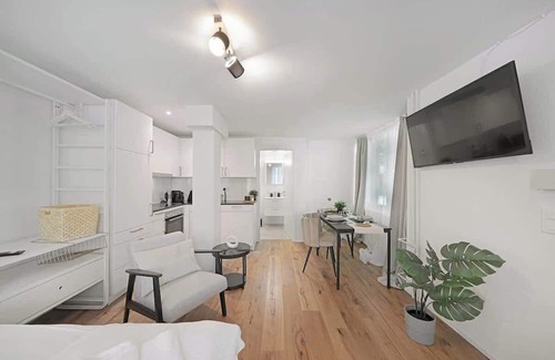 St. Gallen Apartamento | book2stay: modernes Studio at Top Place (Olma Messen)