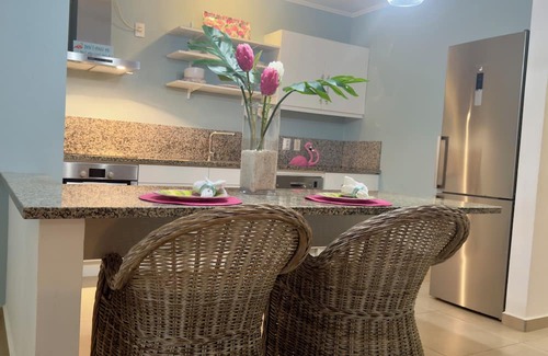 Hato Condominio | Casa Flamingo is a 2 Bedroom Top Floor Condo located in Hato with sea views