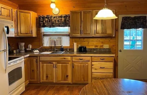 Gaylord Casa | Cabin 5464 - Pond View Log Cabin in Private Resort