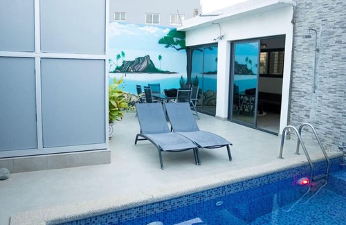 Ngor Villa | Tawfekh Villa: Magnificent villa with pool and sea view
