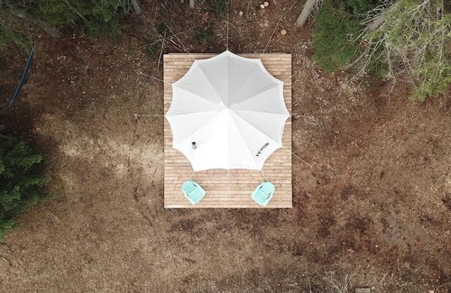 Regional District of Bulkley-Nechako Alquiler De RV | Willow Riverfront Bell Tent Retreat