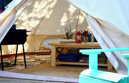 Regional District of Bulkley-Nechako Alquiler De RV | Willow Riverfront Bell Tent Retreat