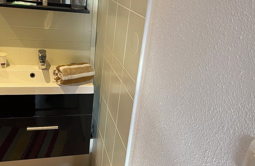 Malzeville Apartamento | Nancy, Superb air-conditioned studio 3 minutes from Place Stanislas, WIFI, fitted kitchen