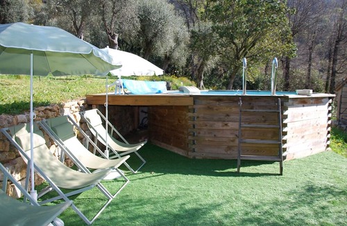 Cabris Apartamento | Duplex with private garden and pool