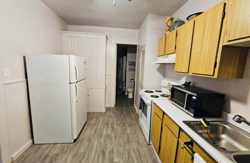Wellsville Apartamento | Modern 1-Bedroom Apartment with walkout deck