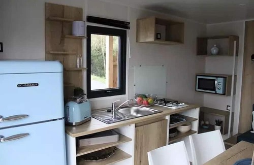 Therondels Cabina | Cabane Glamping 22m² (2 bedrooms) - without bathroom 5 people