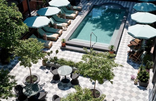 Fishtown Casa | 1BR Queen Suite at Anna & Bel w/ Heated Pool and Open-Air Courtyard in Fishtown