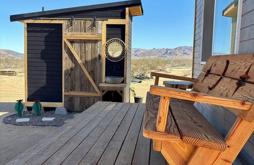 Joshua Tree Cabina | Charming cabin with AC and WiFi in enchanting Joshua Tree