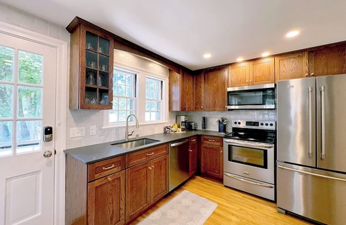 Marblehead Casa | Large 4-Bedroom Home with Pool, Nature Trails, Redd's Pond, Walkable to Shopping