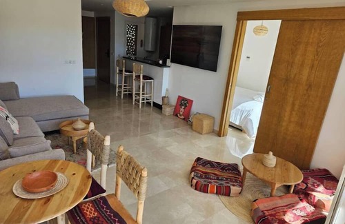 Taddart Apartamento | Authentic Taghazout - 400m from the beach, sea and golf view