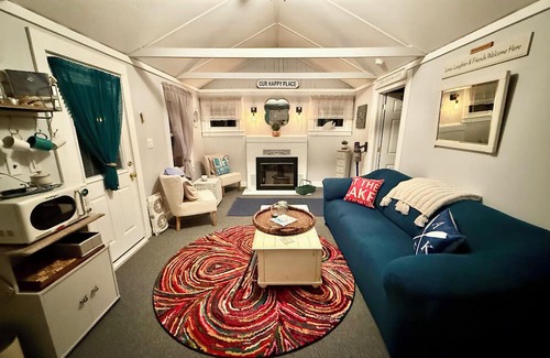 Lochmere Cabaña | Winnisquam Trio Your own private getaway in New Hampshire lakes region lake view