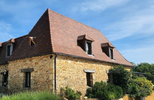 Castelnaud-la-Chapelle Casa | Stylish 3-bedroom retreat with heated salt water pool in Castelnaud near Sarlat