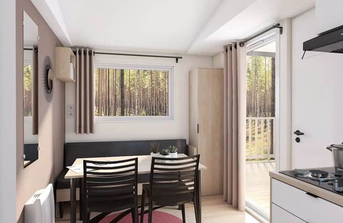 Saint-Rome-de-Tarn Casa | Camping de la Cascade * - Mobile home Nest IT air conditioning (S/S) 4 persons