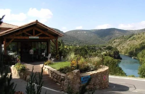 Saint-Rome-de-Tarn Casa | Camping de la Cascade * - Mobile home Nest IT air conditioning (S/S) 4 persons