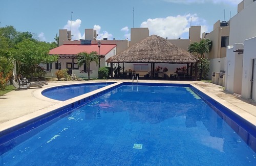 Puerto Juarez Condominio | 2-bedroom condo in gorgeous Playa del Carmen with AC, pool, gym,high speed wifi