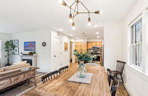 Stowe Hollow Casa | Streamside Hollow: 3 br w/ fireplace, firepit, & garage!