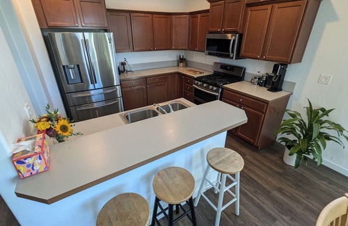 Medford Casa | Cozy 3BR/2.5BA Medford Home w/ Fireplace & Fast WIFI