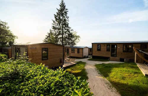 Payrac Chalet De Esquí | Camping Sunêlia Le Séquoia * - Chalet Prestige 35m² 2 chambres - Clim 5 personnes