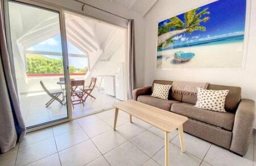 Cul de Sac Casa | beautiful suite s8 pool sea view pinel Island