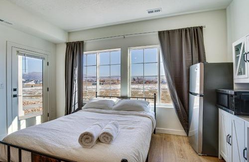 Heber Apartamento | Mountain-View Studio about 19 Mi to Park City!