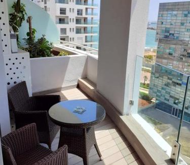 Medina Apartamento | One bedroom appartement with sea view enclosed garden and wifi at Casablanca