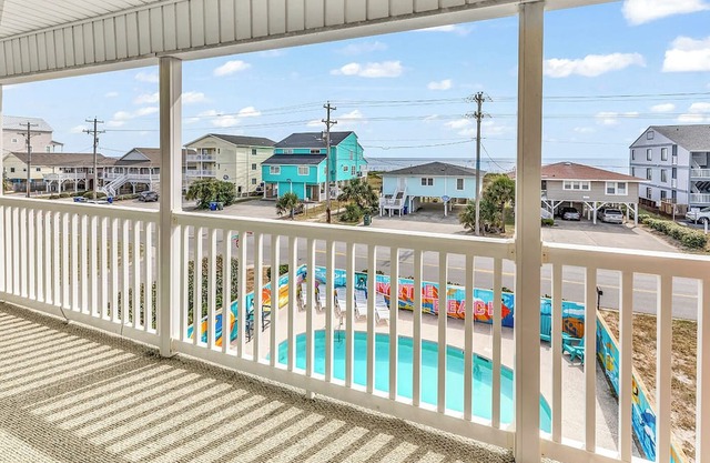 Brand New! Private Pool, Ocean Views, Game Room, Across From Beach