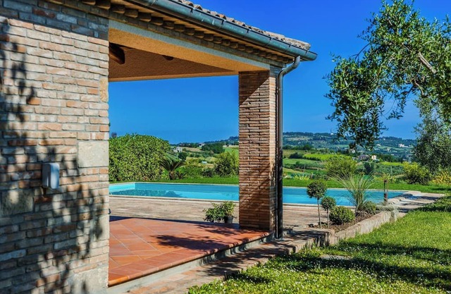 La Dolce Villa with the sea view, outdoor pool, tennis court and splendid garden