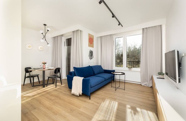 Winiarska Studio | 3 Guests | Parking | Balcony