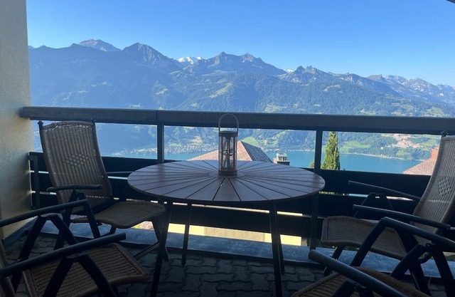 Apartment in the hotel with a view of the mountains and lake!