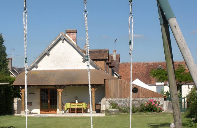 Casa de Vacaciones 'Gîte Des Aulneaux' con Terraza Privada, Jardín Privado y Wi-Fi