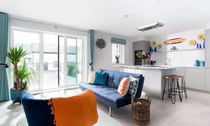 Newquay City Centre Apartamento | 1 Cliff Edge - a studio that sleeps 3 guests in 1 bedroom