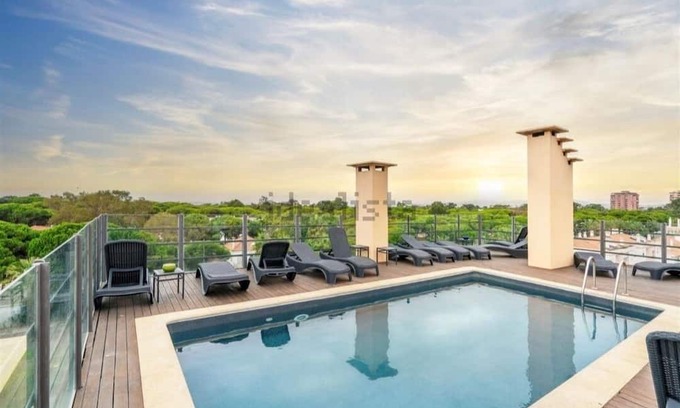 Fornos Condominio | Apartment with pool near the beach. Pets accepted.