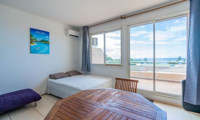 Faaa Apartamento | Diva Nui Cosy Studio wOcean View next to Hilton Faaa