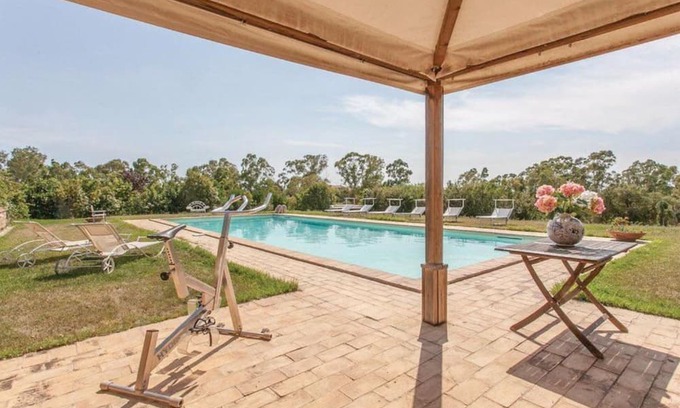 Montalto di Castro Apartamento | Apartment "Casale Cacciata Grande Asia" with Shared Pool & Wi-Fi