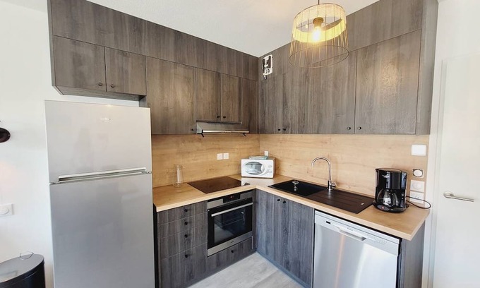 Mimizan-Plage Apartamento | Beautiful duplex in a secure residence with swimming pool for 8 people in Mimizan plage