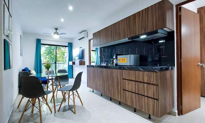 Ejidal Apartamento | Homy 2BR Apt w/Pool, Gym, Terrace, BBQ, Parking