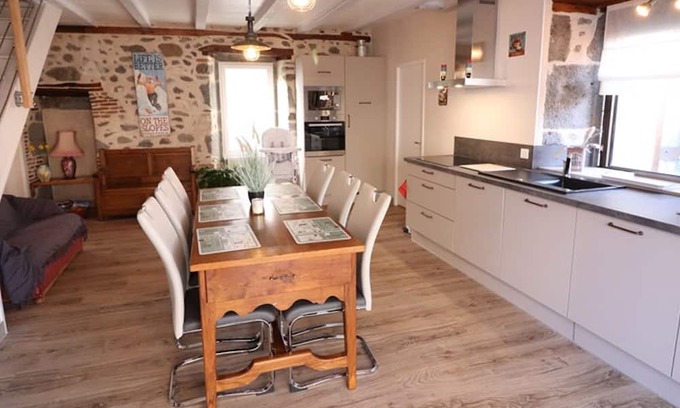Jussac Cabaña | Gite Jussac, 3 bedrooms, 5 persons