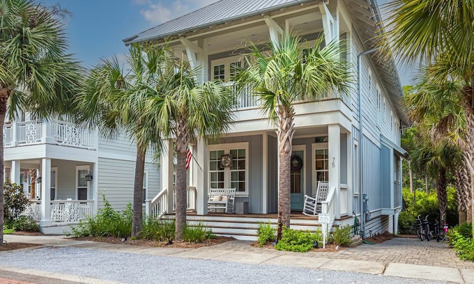 Seacrest Beach Casa | Mar y Arena, Seacrest stunner on nature trail; walk to Rosemary Beach. 4 bikes
