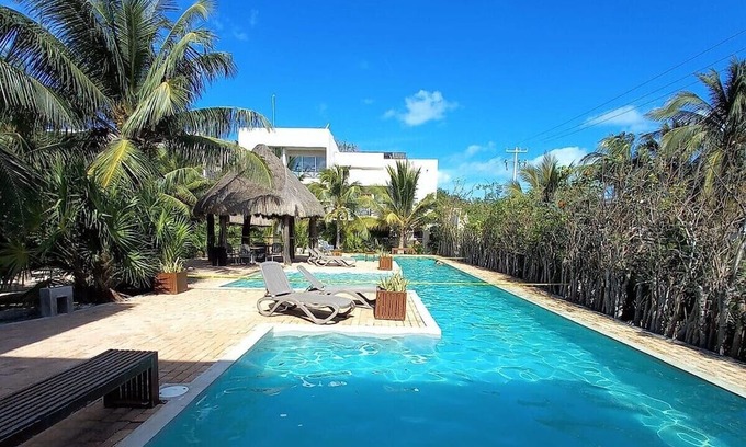 Municipio de Progreso Apartamento | Romantic condo 1 block from Sea Progreso East