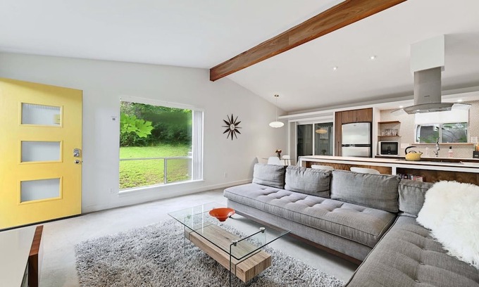 South River City Casa | Walk to SoCo Stylish Mid Century Gem by Lodgewell